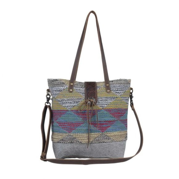 Myra Bag Handbags - NWT Myra Cotton/Leather Shoulder Bag